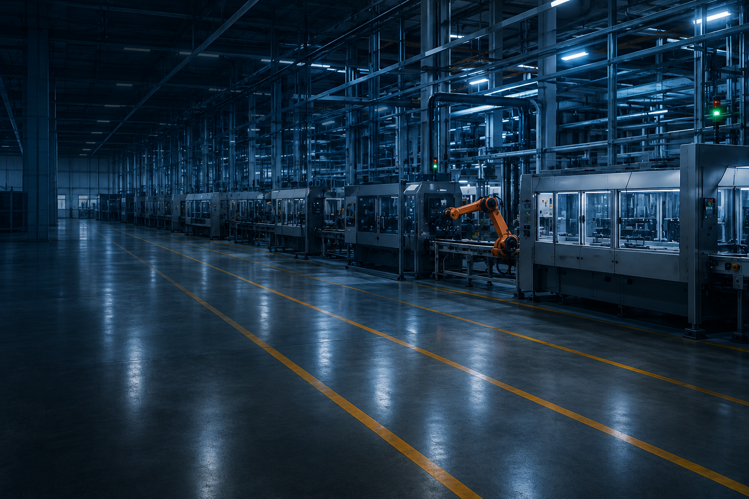Industrial manufacturing facility